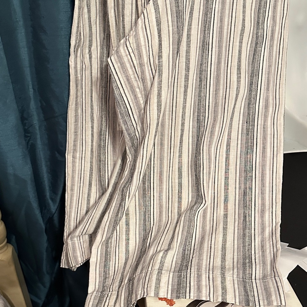 beachlunchlounge Multicolor Striped Sleeveless Jumpsuit Large - Picture 7 of 11